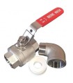 2'' stainless steel set for fixing PETRO-PIPE® filter