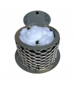 Pre-filtration box for PETRO-PLUG® filter cartridge