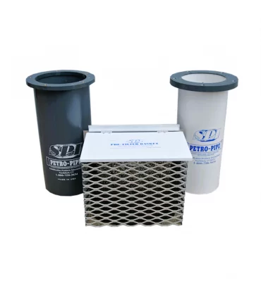 PETRO-PIPE® filter cartridge set for flush mounting
