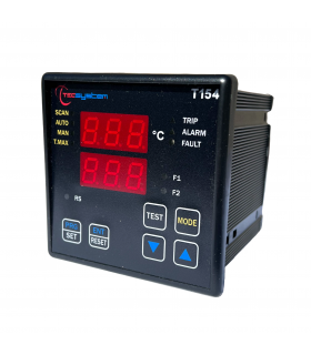 Relais température avec affichage numérique T-154 POUR TRANSFORAMTEUR SEC enrobé IP31 IP 31
