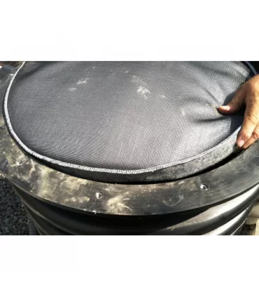 Inlet water pre-filter to avoid blocking and saturating the PTB-24 too frequently