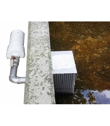 PI616-FR3 and its PFB0810 pre-filtration cage to limit the risk of clogging the PETRO-PIPE