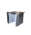 Small pre-filtration box for PETRO-PIPE® cartridges
