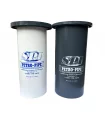 Set of housing to cast with PETRO-PIPE® hydrocarbon filtration cartridge to be recessed for concrete pit