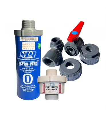 TECHNIKELEC PIT401-PVC filtration set for drainage of hydrocarbon contaminated water