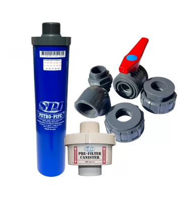 TECHNIKELEC Petro-PIT416 PVC set for hydrocarbon filtration on a flexible tank