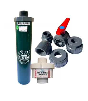 TECHNIKELEC Kit PVC Petro-PIT416-FR3 pour filtration des esters naturels sur bac souple