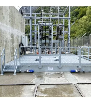 Complete SPI filtration system with PETRO-PIT filter and pre-filter on TRT ERTF containment bund