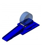 Coussin anti-vibration SanerVib-SL pour transformateur avec piste de roulage